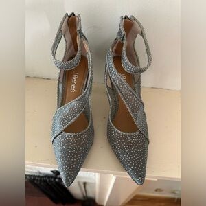 J. Renee Charmion Ankle Strap Pointed Toe Pump